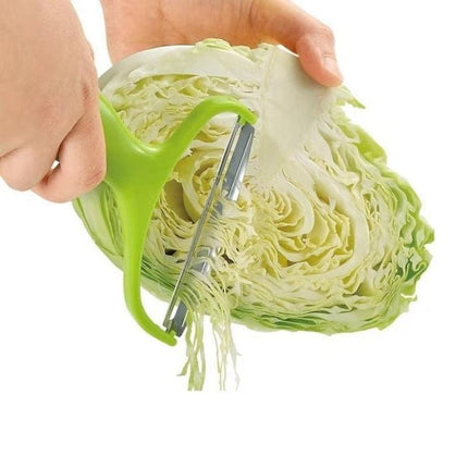 Versatile Stainless Steel 3-in-1 Peeling, Slicing, and Grating Tool for Effortless Meal Prep - Très Elite