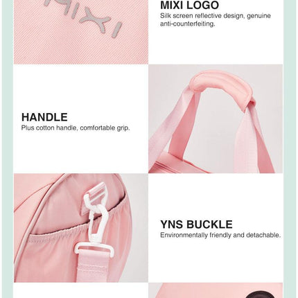 Versatile Waterproof Duffle Bag with Dedicated Shoe Compartment - Essential for Travel and Gym