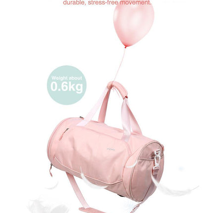 Versatile Waterproof Duffle Bag with Dedicated Shoe Compartment - Essential for Travel and Gym