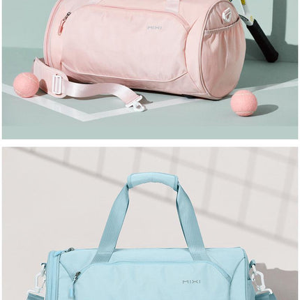 Versatile Waterproof Duffle Bag with Dedicated Shoe Compartment - Essential for Travel and Gym