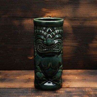 Vetro Ceramic Tiki Juice Mug: Elevate Your Beverage Experience - Très Elite