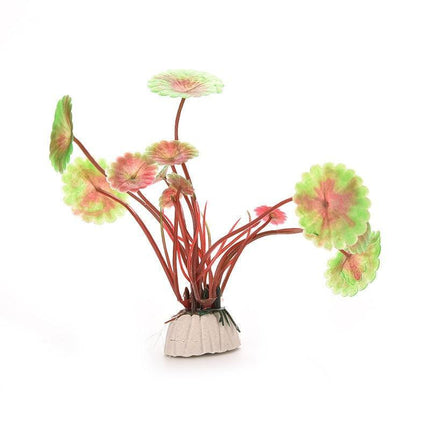 Vibrant Aquatic Plant Decoration Set with Stable Weighted Base for Thriving Aquariums