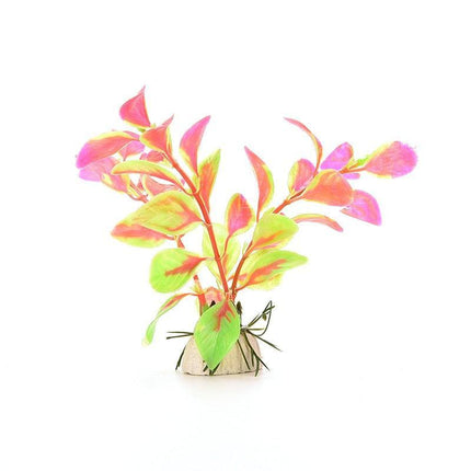 Vibrant Aquatic Plant Decoration Set with Stable Weighted Base for Thriving Aquariums