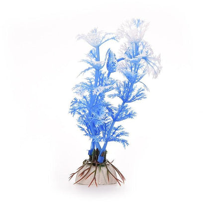 Vibrant Aquatic Plant Decoration Set with Stable Weighted Base for Thriving Aquariums - Très Elite