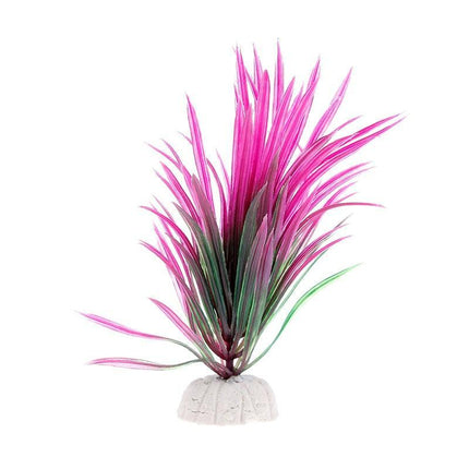 Vibrant Aquatic Plant Decoration Set with Stable Weighted Base for Thriving Aquariums
