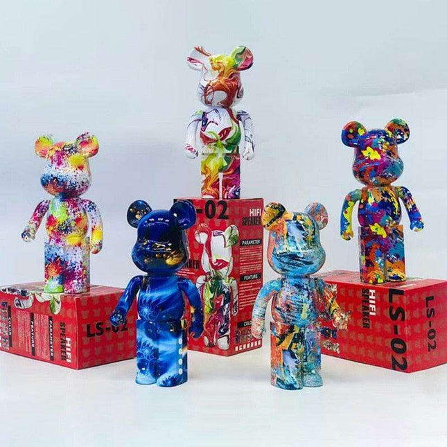 Vibrant Cartoon Bear Bluetooth Speaker for Stylish Interiors