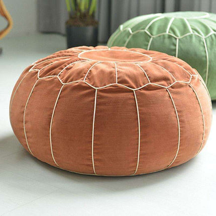 Vibrant Embroidered Velvet Moroccan Pouf Ottoman - Cozy Chic Accent Piece. vibrant-embroidered-velvet-moroccan-pouf-ottoman-cozy-chic-accent-piece Furniture›Living Room Furniture›Ottomans, Footstools & Poufs