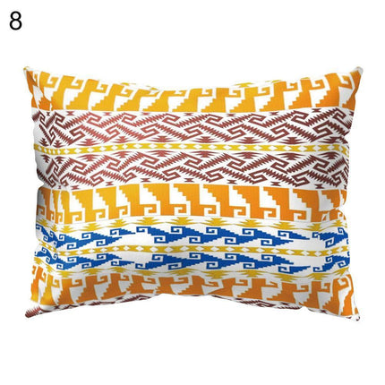 Vibrant Floral and Lemon Decorative Pillow Cover for Energetic Interiors