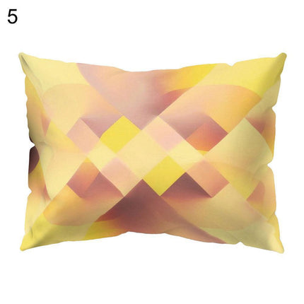 Vibrant Floral and Lemon Decorative Pillow Cover for Energetic Interiors