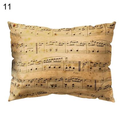 Vibrant Floral and Lemon Decorative Pillow Cover for Energetic Interiors