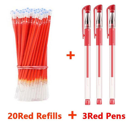 Vibrant Gel Pen Set for Precision Writing with Assorted Ink Colors - Très Elite