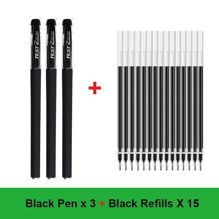 Vibrant Gel Pen Set for Precision Writing with Assorted Ink Colors - Très Elite