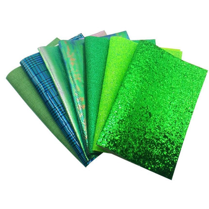 Vibrant Green Faux Leather Craft Sheets: Your Ultimate Creative Toolkit for Imaginative Projects - Très Elite
