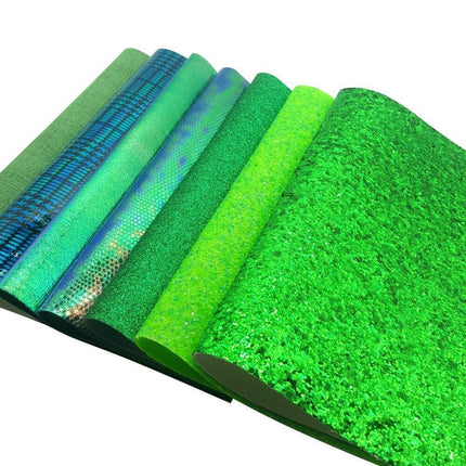 Vibrant Green Faux Leather Craft Sheets: Your Ultimate Creative Toolkit for Imaginative Projects - Très Elite