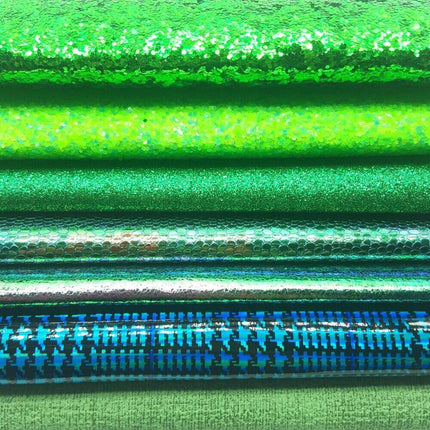 Vibrant Green Faux Leather Craft Sheets: Your Ultimate Creative Toolkit for Imaginative Projects - Très Elite