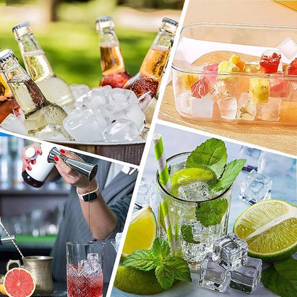 Vibrant Honeycomb Silicone Ice Cube Mold - Ideal for Cocktails and Frozen Delights - Très Elite