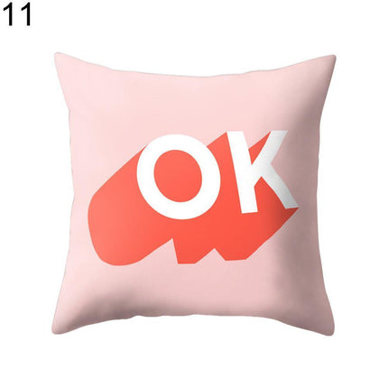 Vibrant Modern Art Pillow Cover for Stylish Interiors