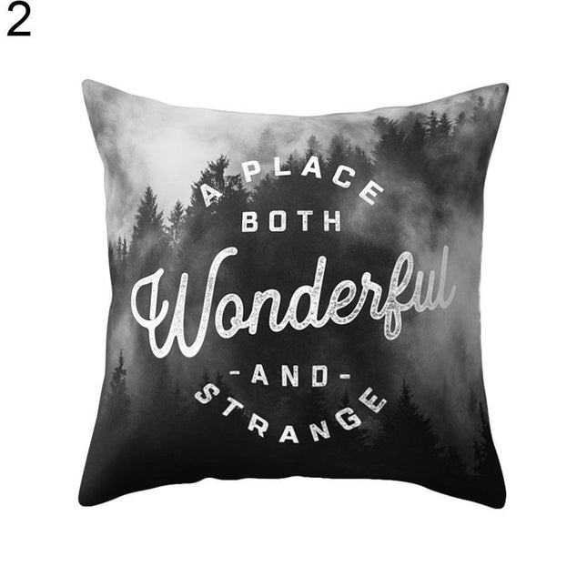 Vibrant Modern Art Pillow Cover for Stylish Interiors