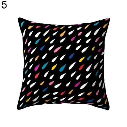 Vibrant Modern Art Pillow Cover for Stylish Interiors