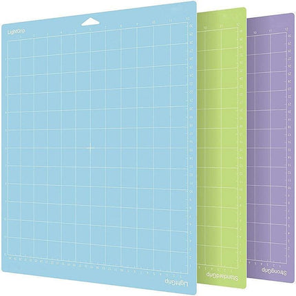 Vibrant Precision Cutting Mat Set for Cricut & Cameo 4 - Engraving Base Plates - Très Elite