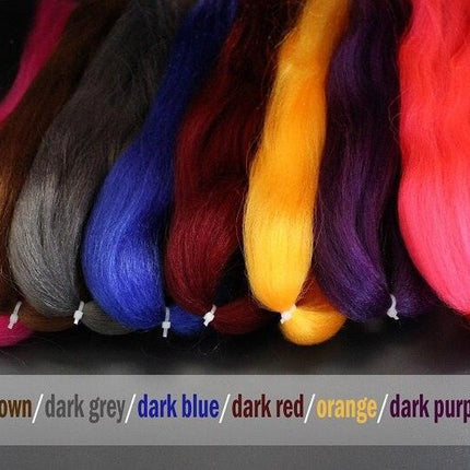 Vibrant Synthetic Fiber Fly Tying Kit - Endless Creativity Awaits