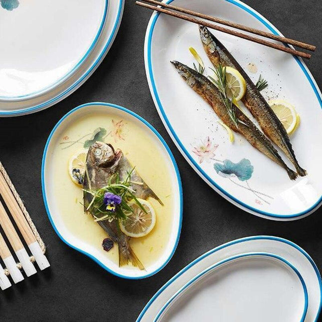 Vintage Floral Melamine Serving Tray for Elegant Entertaining