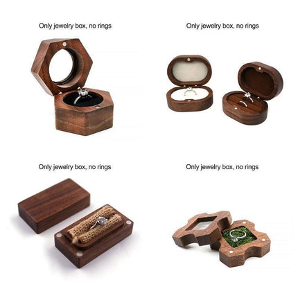 Vintage-Inspired Travel Jewelry Box with Ring Holder - Elegant Storage for Special Occasions - Très Elite