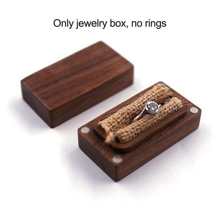 Vintage-Inspired Travel Jewelry Box with Ring Holder - Elegant Storage for Special Occasions - Très Elite