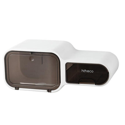 Wall-Mounted Tissue Dispenser with Versatile Storage for Bathroom Organization- Très Elite- Très Elite