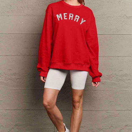 Warm Love Festive Print Jumper - Très Elite