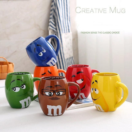 Whimsical 3D Cartoon Ceramic Insulated Mugs - Enjoy Your Favorite Drinks with Flair - Très Elite