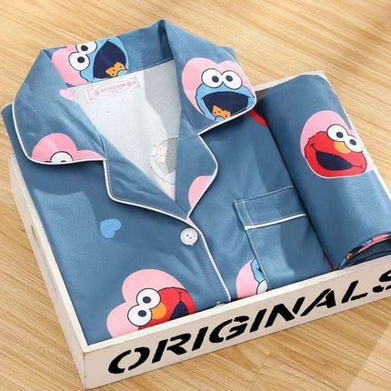 Whimsical Cartoon Comfort Pajama Set - Très Elite