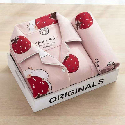 Whimsical Cartoon Comfort Pajama Set - Très Elite