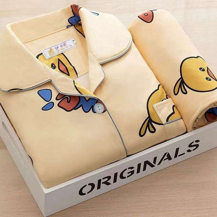 Whimsical Cartoon Comfort Pajama Set - Très Elite