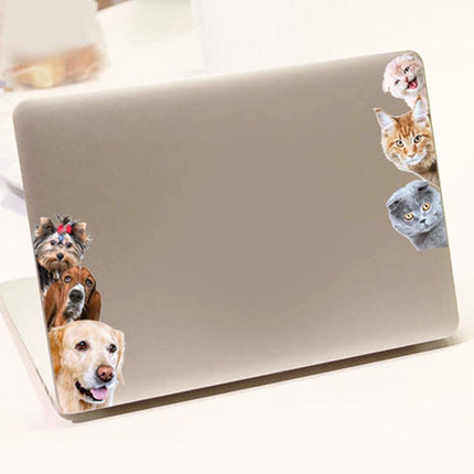 Whimsical Cat and Dog Wall Stickers for Creative Home Makeover