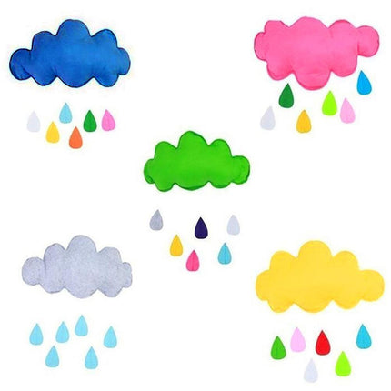 Whimsical Cloud Hanging Decor for Kids' Rooms - Très Elite