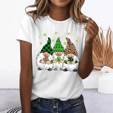 Whimsical Elf Lucky Charm Women's Short-Sleeved Tee
