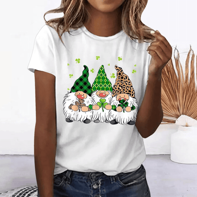 Whimsical Elf Lucky Charm Women's Short-Sleeved Tee