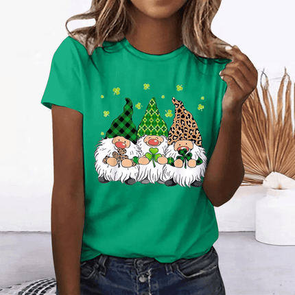 Whimsical Elf Lucky Charm Women's Short-Sleeved Tee