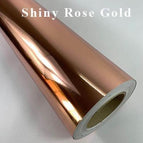 shiny rose gold