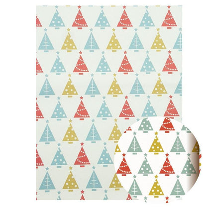 Whimsical Holiday Cartoon Animal PU Bow Fabric Sheets: Essential DIY Kit for Festive Hair Accessories and Crafts - Très Elite