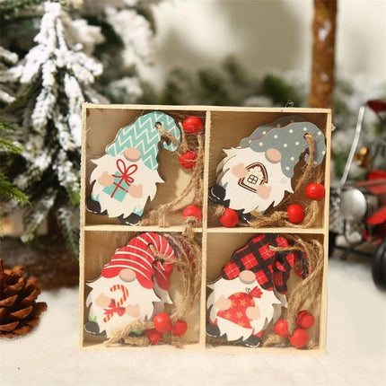 Whimsical Holiday Gnome Decor: Enchanted Wooden Christmas Accents for Your Home - Très Elite