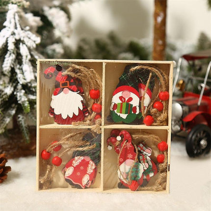 Whimsical Holiday Gnome Decor: Enchanted Wooden Christmas Accents for Your Home - Très Elite