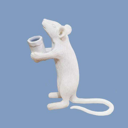 Whimsical Nordic Mouse LED Light - Artistic Home Accent