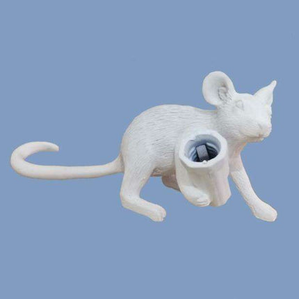 Whimsical Nordic Mouse LED Light - Artistic Home Accent