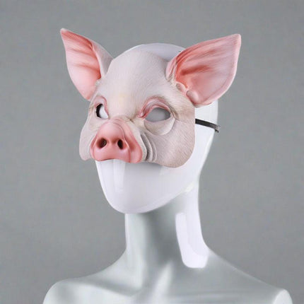 Whimsical Pig Party Mask - Make Every Event Unforgettable! - Très Elite