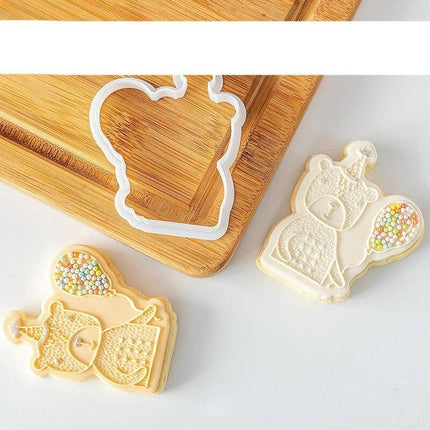 Whimsical Princess Castle Cookie Press Set - Très Elite