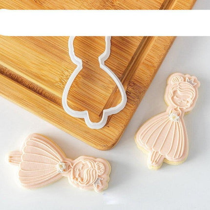 Whimsical Princess Castle Cookie Press Set - Très Elite