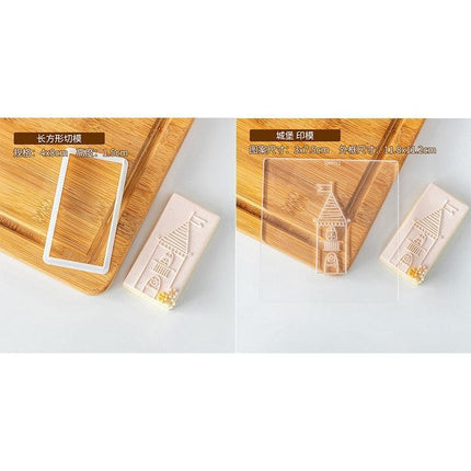 Whimsical Princess Castle Cookie Press Set - Très Elite