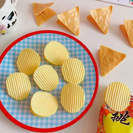 Whimsical Snack Sealing Clips - Fun Chip Bag Keepers
